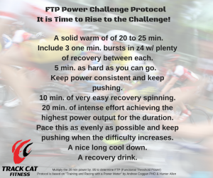 FTP Test How to Pace a Power Test